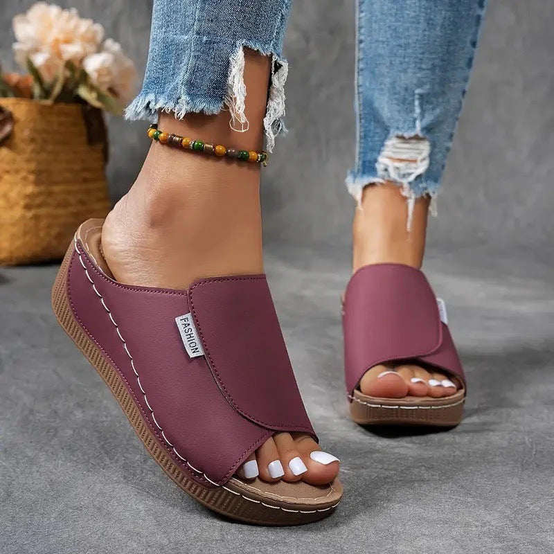 Élénor - Mules Orthopédiques Élégantes